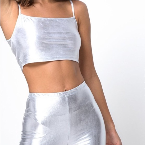 BUNDLE 2 Patent leather biker short, bundle - Picture 2 of 12